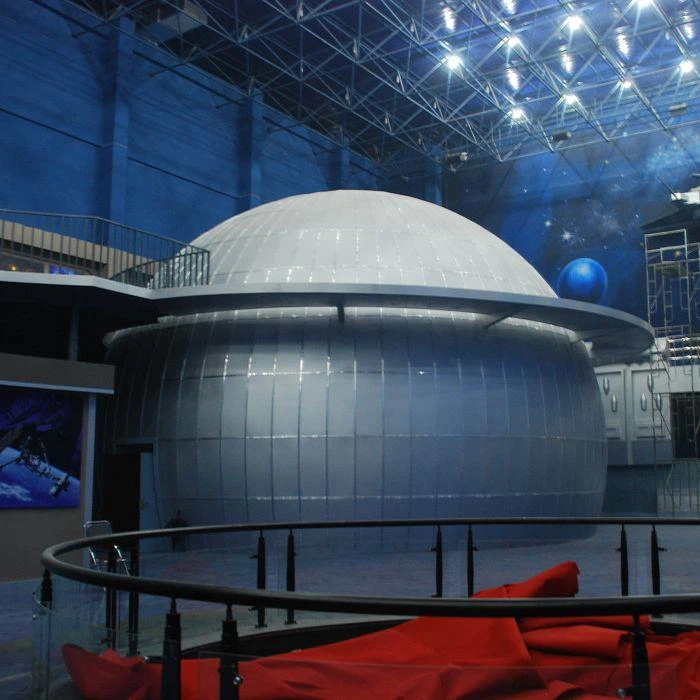 Acoustically Transparent Dome Screen Theaters